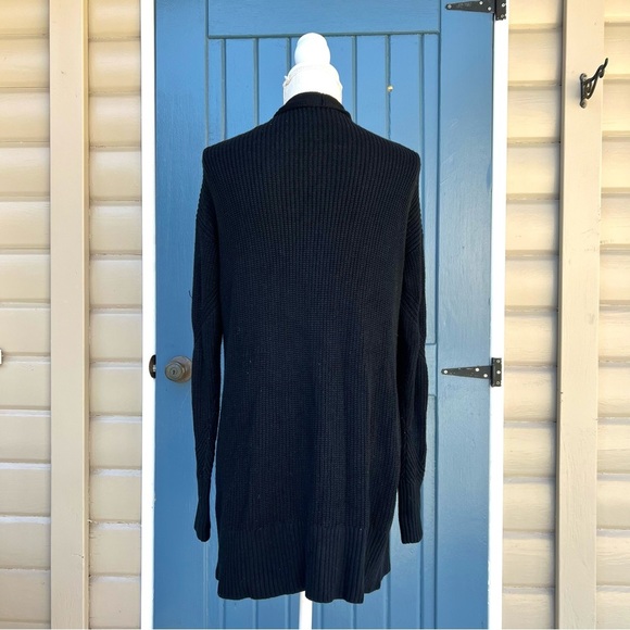 LULULEMON Black Open Front Cardigan Sweater 
Women Size M/L - Picture 4 of 11